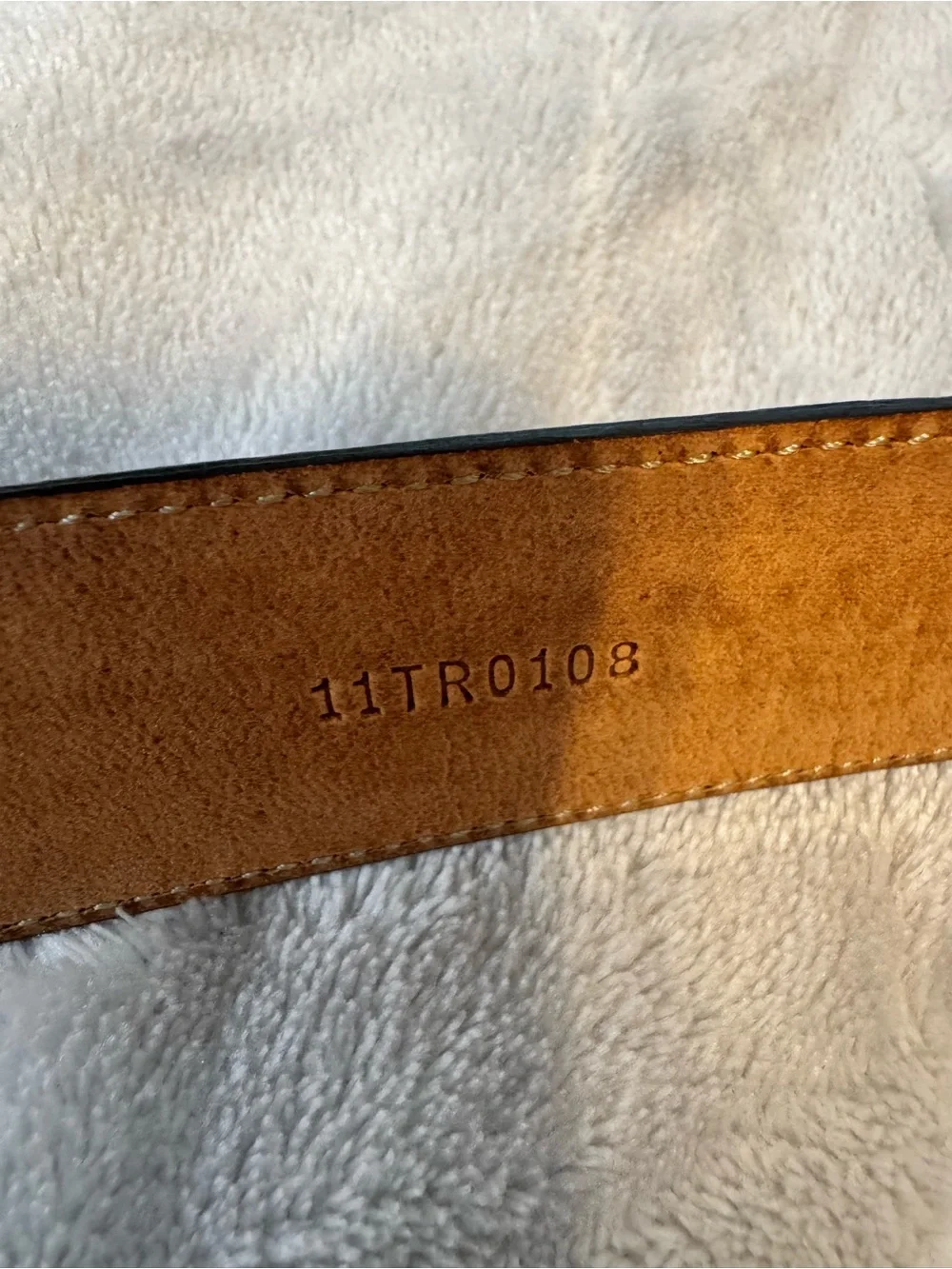 Donald J. Trump Signature Collection Brown Leather Belt – Size 40 / 100